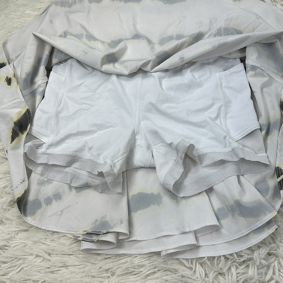 Lululemon Court Rival High-Rise Skirt *Long Transverse Yellow Multi - Picture 2 of 5